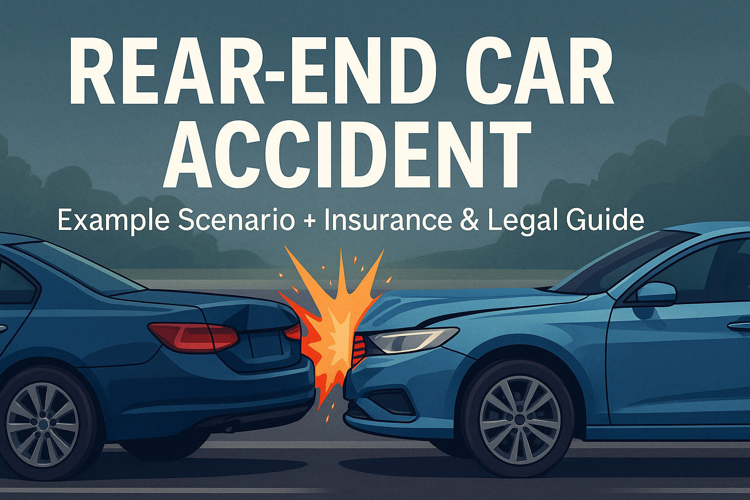 Rear-End Car Accident in New York: Example Scenario + Insurance & Legal Guide